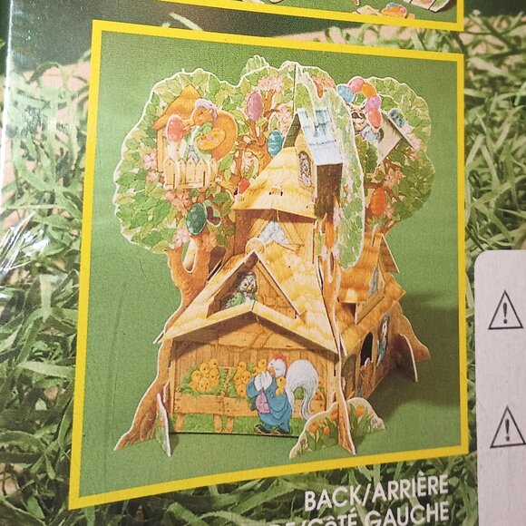 NEW Hallmark 3-D Easter Egg Treehouse Family Puzzle - Picture 4 of 8